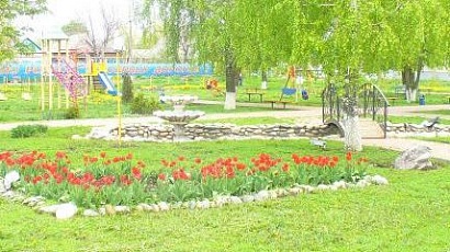 Парк весной